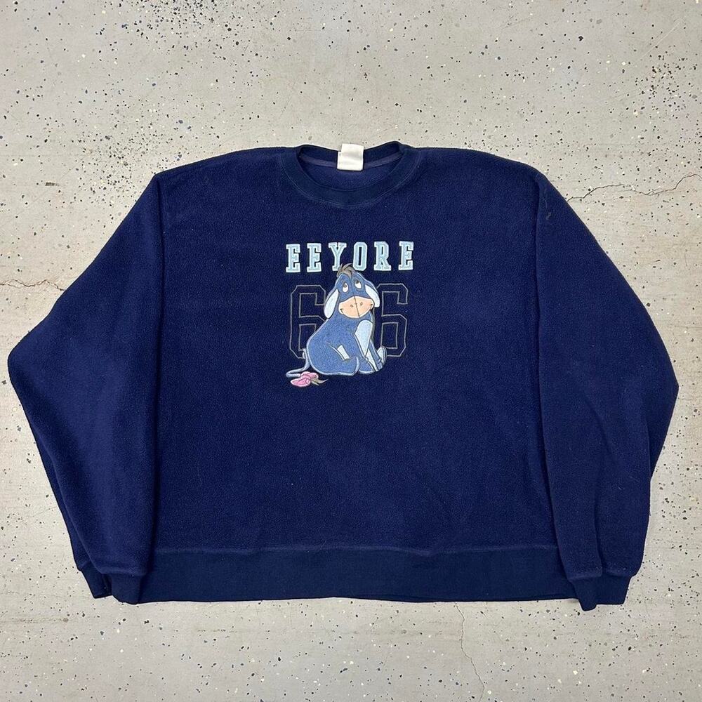 VTG Disney Eeyore blue crewneck sweatshirt